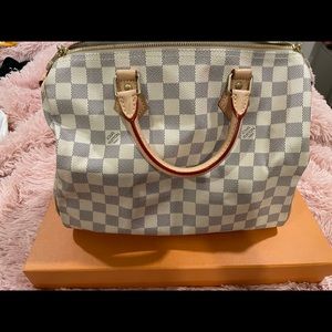 COPY - AUTHENTIC LOUIS VUITTON SPEEDY 30 DAMIER AZUR
